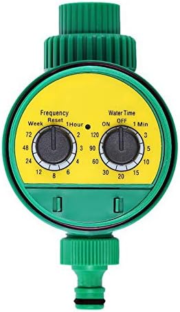 SagaSave Automatic Mechanical Daily Water Timer for G3/4 Threaded Faucet Outdoor Garden Hose Irrigation System, Mechanical Watering Timer by Unknown