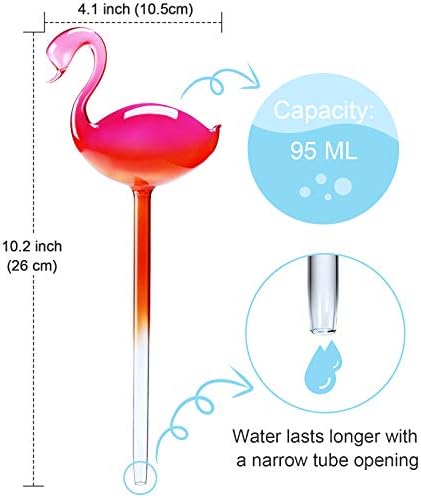 NiHome Spike Self-Watering Bulb Flamingo Bird Shaped - Image 4