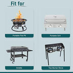 GASPRO 24 FT RV Quick Connect Propane Hose, 1/4" Male x 3/8" Female Flare Fitting, Propane Quick Connect Hose for RV to Grill, Camp Chef, Blackstone Griddle, Outland Fire Bowl and More - Image 6