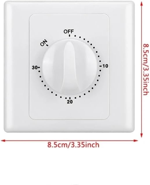 Timer Switch Control Pump Mechanical Countdown Interruptor 30 Minutes/60 Minutes/120 Minutes - Image 2
