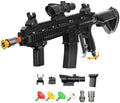3600 PSI Pressure Washer Gun with Swivel & 4 Nozzles, Connect Foam Cannon Car Wash – High Pressure Spray Gun with 3/8" Quick Connect Plug, Anti-Kink Design for Cars Home & Outdoor Cleaning (Black) by Pistolaify