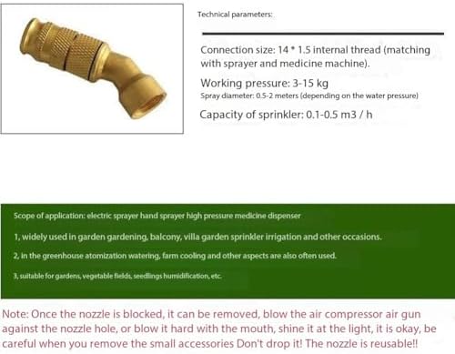 Adjustable Garden Hose Nozzle Sprayer, Elbow and Straight for Easy Watering Brass Elbow Nozzle 5pc - Image 2