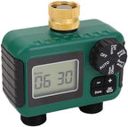 Hilitand 2 Outlet Sprinkler Timer with Brass Inlet for Outdoor Garden - Image 4