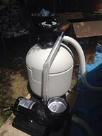 Hayward W3S210T93S ProSeries 21 in., 1.5 HP Sand Filter System for Above-Ground Pools Water Pump Filter - Image 4