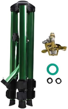 Yosoo Impact Sprinkler with Heavy Duty Brass Tripod, 3/4 Inch Connector for - Image 6
