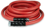 Gilmour Pro Rubber Hot Water Garden Hose – 5/8" x 25', Kink-Resistant, 400 PSI, Brass Fittings, Flexible in Cold, USA Made - Image 3