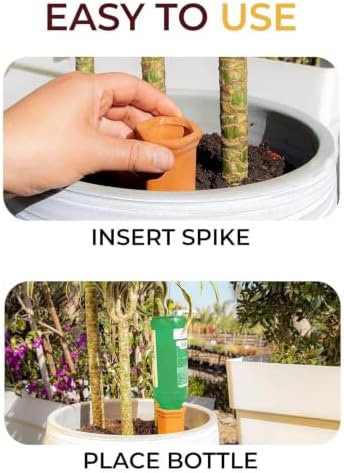 6‑Pack Terracotta Self Watering Spikes,Automatic Waterer for Outdoor Plants - Image 4