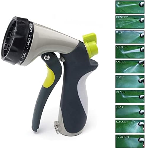 Xiaochen Heavy Duty Adjustable Garden Hose Nozzle Water Hose Nozzle Sprayer Outdoor Cleaning Tool High Pressure Nozzles Kit Foam Lance for Home Cleaning Tools - Image 3