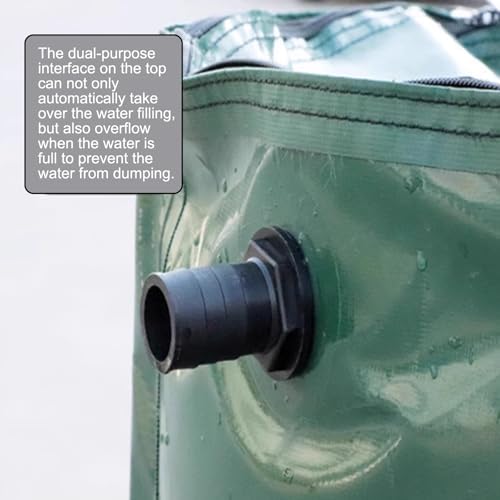 Collapsible Rain Barrel Foldable Portable Water Storage Tank Container,Collapsible Rain Water Collection Barrel with Spigot and Filter, Eco-Friendly Outdoor Water Storage Solution for Garden - Image 6