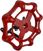 Zeckos Garden Hose Holder Faucet Spigot 11 Inch Cast Iron Red by Zeckos