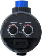 Dual Outlet Programmable Water Timer with 2 Independent Valves, Automatic Garden Irrigation Controller for Lawn and Yard, Watering System for Sprinkler Drip Systems - Image 2