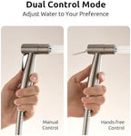 Arofa Hands-Free Bidet Sprayer, Dual Control Mode Bidet Attachment - Image 2