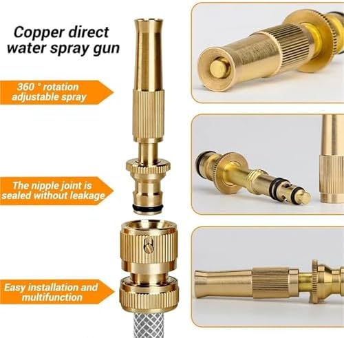 High Pressure Water Spray Gun Automatic Pistol for Garden Irrigation & Outdoor Watering System - Image 4