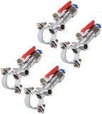10PCS Garden Hose Nozzle,Heavy Duty Metal Water Hose Sprayer Atomizing Spray Nozzle Set Zinc Alloy Agricultural Plant Water Misting Fan Nozzle for Tractor Lawn Landscaping Irrigation - Image 7