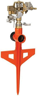 Dramm 15062 ColorStorm Premium 6-Inch Metal Stake Impulse Sprinkler, Orange by DRAMM