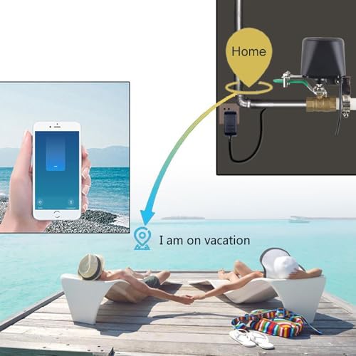 Mengshen Smart WiFi Water Valve Shutoff Controller Electric Water Switch - Image 6