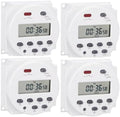 Timer Switch, AC 110V 16Amp, Programmable Timer Time Relay Switch by Weasch