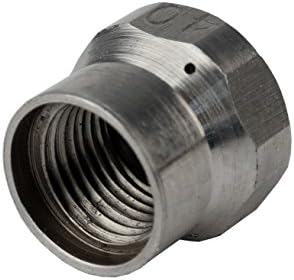 Schieffer 1/8in. x 50ft. 4800 PSI Thermoplastic Sewer Jetter Hose & 5.5 Orifice Button Nose Nozzle - Image 6