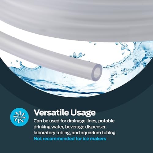 Eastman 1/4 Inch ID (3/8 Inch OD) PVC Clear Vinyl Tubing, 100 Foot Length, 98618 (Pack of 4) - Image 3