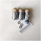 1/2 Rotating Nozzle High Pressure Sewer Cleaning Water Alloy Sludge Dredging Ground Mouse(1l2 female 120LPM) - Image 3