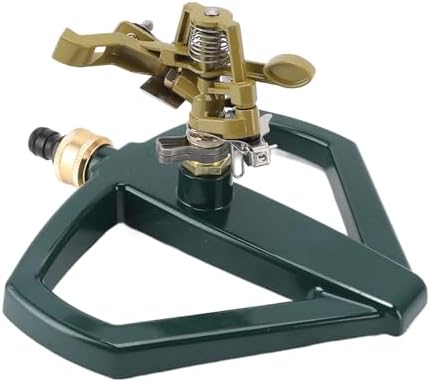 TOPINCN Rotating Sprinkler 360 Degree Rotation 22.5 cm Base Width (Yellow) - Image 3