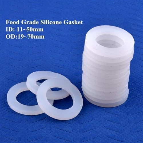 Gasket High Thermostability Seal Ring Water Dispenser Irrigation Water Pipe Joint Seal,Assorted o Rings(18.5x30.5x3mm,200 Pieces) - Image 3
