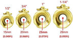 2 Way 1/4" 12VDC 9-24VDC 0-5V Brass NPT Proportional Integral Modulating Control Motorized Ball Valve - Image 3