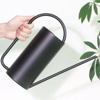 Long Spout Watering Can Stainless Watering Pot Indoor Garden Pitcher with Narrow Angled Nozzle and Comfortable Top Handle Suitable for Home flowerpots, Gold, 1.5L - Image 4
