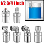 1/2 3/4 1Inch Ball Valve Automatic Water Level Control 304 Stainless Steel Auto Shut Off Float for Water Tank(3/4",Upper Water Inlet) - Image 2
