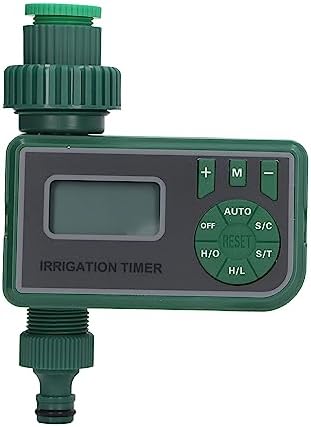 Smart Irrigation Timer with LCD Screen, Automatic Watering Timer for Garden Hose, Programmable Watering Controller with Leakproof Design and 3/4in Faucet Compatibility - Image 7