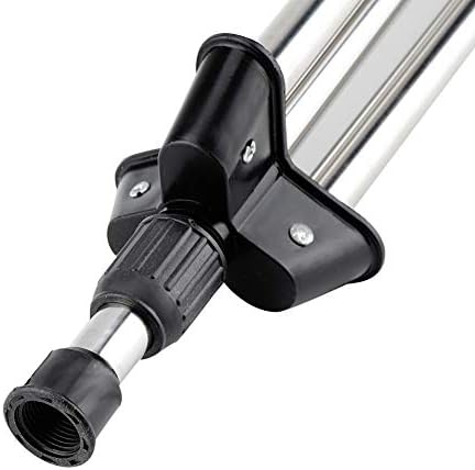 SUNGOOYUE Adjustable 24m Stainless Steel Garden Sprinkler Metal Tripod Zinc Bird Sprinkler 360 Degree Rotation 1 2 Inch Internal Thread for Lawn Garden Yard Irrigation - Image 5