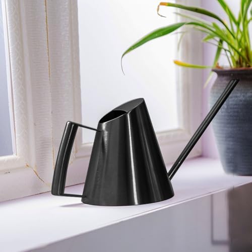 Stainless Steel Watering Can Featuring Extended Spout for Controlled Moisture Delivery to For Indoor Outdoor Lavender Clusters (900ML gold) - Image 6