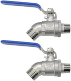 beduan 304 SS 1/2 NPT Male Garden Hose Bibb Outdoor Faucet Spigot 2PCS by Beduan
