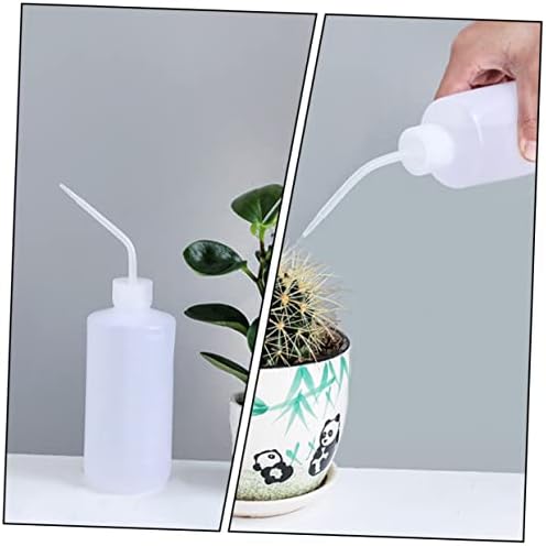 20 Pcs Pointed Watering Bottle Squeeze Bottles for Liquids Watering Can Indoor Hydro Jug Water Bottle Plant Squeeze Bottles Watering Applicator Bottle Bend Mouth Safety Wash Bottle(As Shownx2pcs,19.5X - Image 2