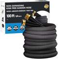 100 FT Garden Hose, Non-Expanding Water Hose, Ultra Flexible, Burst-Resistant, Kink-Free, High-Pressure Garden Hose for Easy All-Weather Use on Lawns, Gardens, and Outdoor Cleaning by GAMSOD