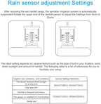 ZigBee Wireless Rain Sensor Wireless Rain Sensor Cyclic Timing Irrigation Device Irrigation Device Rain Sensor Intelligent Rain Sensor Timing Irrigation Device ZigBee Wireless Rain Sensor - Image 4