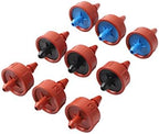Gardening Irrigation Dripper Pressure Compensate Emitter Garden Drip Compensation Regulator Greenhouse Agriculture Steady Flow Watering Dripper 2L 4L 8L 50Pcs (Color : 8L/H) - Image 6