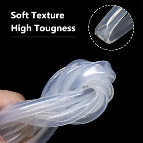 Clear Food Grade Silicone Rubber Hose, ID 0.5-m Transparent Flexible Drink - Image 7