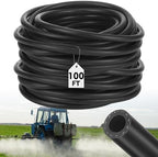 Epdm Garden Rubber Hose 3/8 Inch x 100 ft, Heavy Duty Sprayer Hose by Innconee