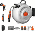 Heavy Duty Retractable Water Hose Reel Auto Recoil Bracket by Unknown