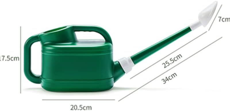 Watering Can for Indoor & Outdoor Plants, Long Spout Watering Can with Stainless Steel Shower Head 4 L/1 Gallon (Green) - Image 2