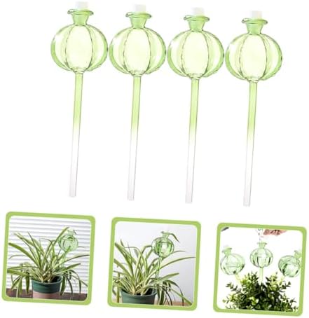 ORFOFE Cactus Shape Plant Watering Bulb 4 Pack High Borosilicate Glass - Image 5