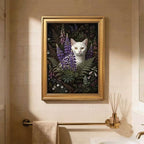 Gold Vintage Framed Hydrangea Still Life Wall Art Floral Painting Print - Image 5