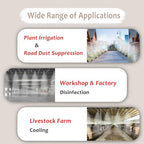 Drip Irrigation System for Raised Garden Bed, Adjustable Mist Nozzles Outdoor Plant Irrigation System, Leak-Proof & Easy Installation - Image 7