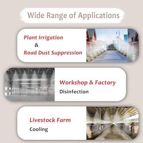 Drip Irrigation System for Raised Garden Bed, Adjustable Mist Nozzles Outdoor Plant Irrigation System, Leak-Proof & Easy Installation - Image 7