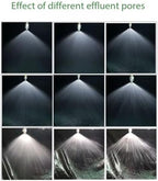 1/8, 1/4, 3/8, 1/2 inch Stainless Steel Solid Cone Nozzle, 304 Material nozzles, for high-Pressure and Low-Pressure Atomization Nozzle dust, Moisture, humidification, etc. - Image 5