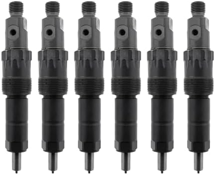 6pcs | AR101885 | AR74665 | Fuel Injector | Compatible with John Deere 6404 6466 Tractor 4040 4240 4440 4050 4250 4450 4350 Excavator 690B 892DLC | by Zachager