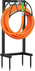 TomCare Garden Hose Holder, 4 Spikes Hose Stand for 160FT Outdoor Hose by TomCare