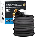 75 FT Garden Hose, Non-Expanding Water Hose, Ultra Flexible, Burst-Resistant, Kink-Free, High-Pressure Garden Hose for Easy All-Weather Use on Lawns, Gardens, and Outdoor Cleaning by GAMSOD