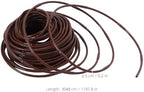 1/4 Inch Brown Drip Irrigation Tubing PVC Garden Watering Line 100ft - Image 2
